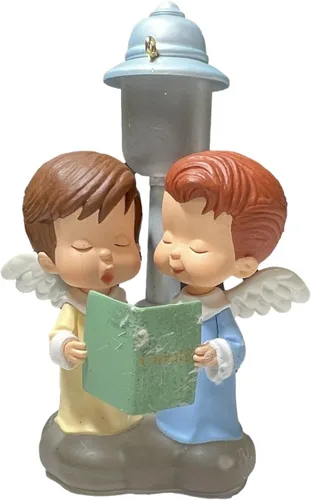 Vista 3 de Adorno de Hallmark 2002 Mary's Angels Heavenly Carols Edición de aniversario