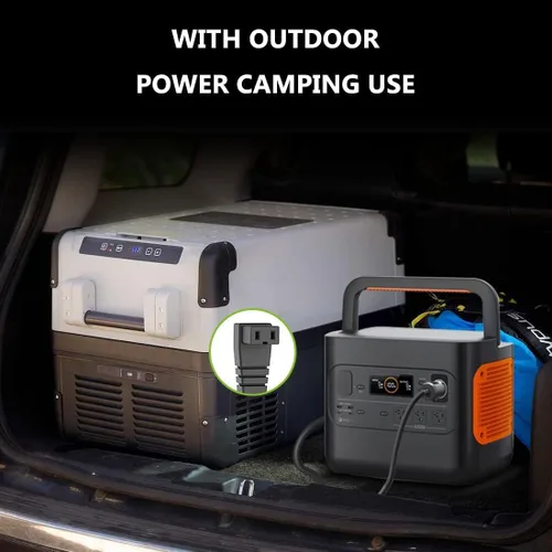 Vista 6 de Cable de alimentación de 12 V/24 V CC, enchufe para encendedor de cigarrillos, compatible con Alpicool ARB ICECO Setpower JoyTutus Dometic Ausranvik