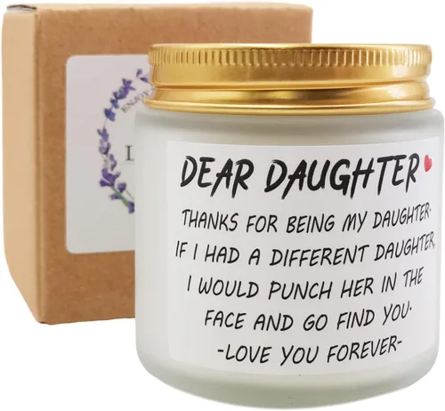 Vista 9 de Velas perfumadas con olor a lavanda My Last Nerve, regalos divertidos de amistad para la mejor amiga, regalos para el Día de la Madre, cumpleaños