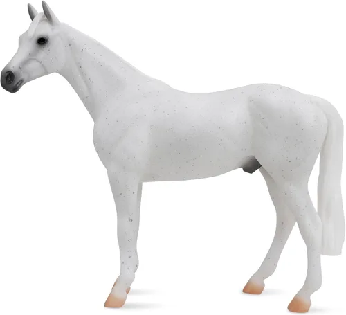 Vista 9 de Caballitos Breyer serie Freedom Blue Roan Brabant Juguete de caballo 9.75" x 7" Escala 1:12 Modelo #1052