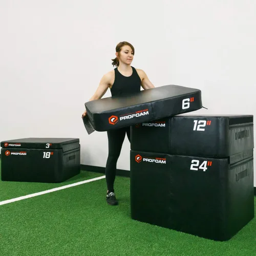 Vista 3 de Meister PROFOAM - Cajas pliométricas de espuma para gimnasios profesionales