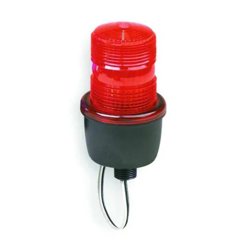 Vista 9 de Federal Signal LP3E-120C Streamline - Luz estroboscópica de bajo perfil, 120 VAC, base atornillada Edison A-19, transparente