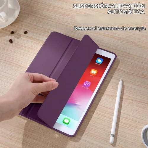 Vista 8 de Akkerds - Funda Compatible con iPad de 10.2 Pulgadas 2021/2020/2019, para iPad de 9ª/8ª/7ª Generación con Soporte para Lápiz, Funda Protectora