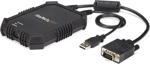 Vista 10 de StarTech Adaptador Portátil de Carrito de Choque para Laptop para Gestión de Servidores, Consola KVM USB/VGA, Windows/Linux/MacOS - TAA