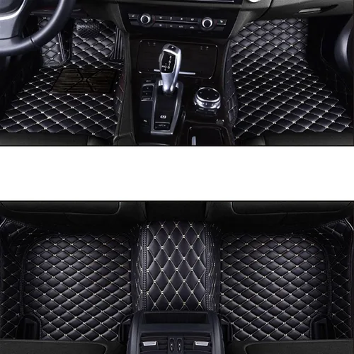 Vista 13 de Tapete de cuero completo envolvente personalizado para Nissans Sulphy Teana J32/L33 Sentra Qashqai J10/J11 Leaf March GTR Cefiro Terra
