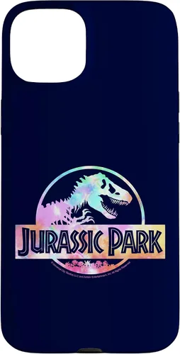 Vista 9 de Funda con logotipo para iPhone 16 Jurassic Park Tie Dye Fill