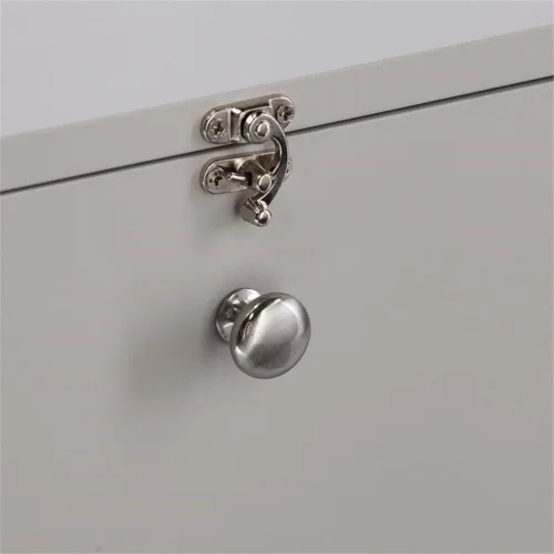 Vista 10 de SEI Furniture Benwick - Escritorio para laptop con montaje en pared, estilo universal, color gris