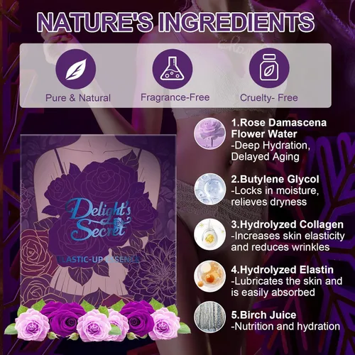 Vista 2 de Crema tensora vaginal - Gel hidratante vaginal fórmula hidratante con colágeno, agua de rosas y savia de abedul, aplicadores precargados