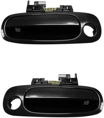 Vista 3 de Para Toyota Corolla 1999-2002 Manija de puerta exterior exterior del lado del conductor Delantero Negro plano 6922002030 TO1310132