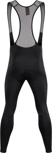 Vista 2 de qualidyne Pantalones de ciclismo para hombre, con acolchado 3D, mallas largas para ciclismo