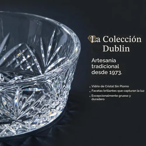 Vista 5 de Godinger - Soporte para cucharas extra grande, soporte para cucharas de cristal, colección Dublin, 9.2 x 4.7 pulgadas