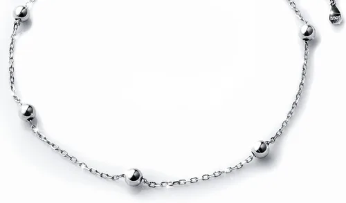 Vista 4 de Tobillera para mujer y niña, S925 plata de ley, ajustable, estilo de playa, joyería pulsera para tobillo