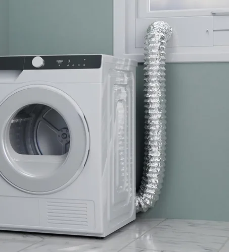 Vista 5 de LEOPO - Kit de ventanas de ventilación para secadora de 4 pulgadas para ventanas correderas