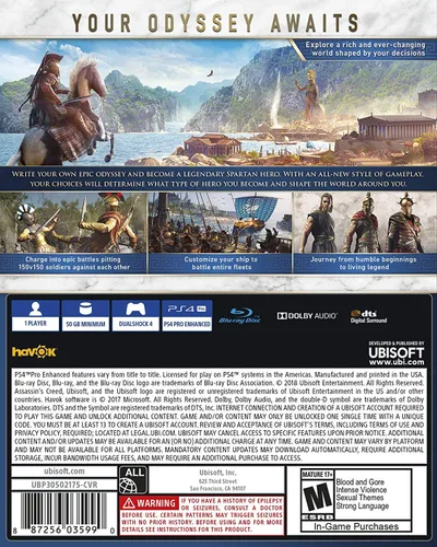 Vista 2 de Assassin's Creed Odyssey - PlayStation 4 Standard Edition