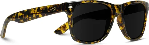 Vista 4 de Wearme Prolente polarizada anteojos de sol con borde de cuerno negro