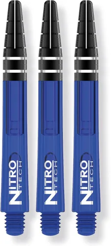 Vista 7 de RED DRAGON Nitrotech Dart Shafts - Transparent Polymer Stems with Flight Locking System for Secure Flight Retention - Available in Short