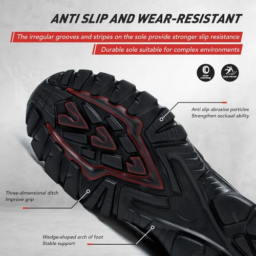 Vista 5 de Asiman Zapatos de punta de acero para hombres y mujeres, zapatos de trabajo indestructibles con puntera de acero, zapatos de seguridad ligeros