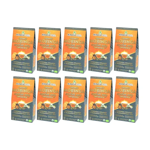 Vista 11 de Miracle Tree 's Energizing Moringa Infusion - Chai Mezcla súper cafeína Alternativa de café saludable, perfecta para concentrarse Certificado