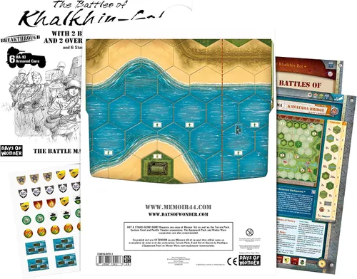Vista 2 de Memoir '44 Battles of Khalkhin-Gol Juego de mesa EXPANSIÓN – Juego de batalla histórico en miniaturas, juego de estrategia para adultos y niños, a