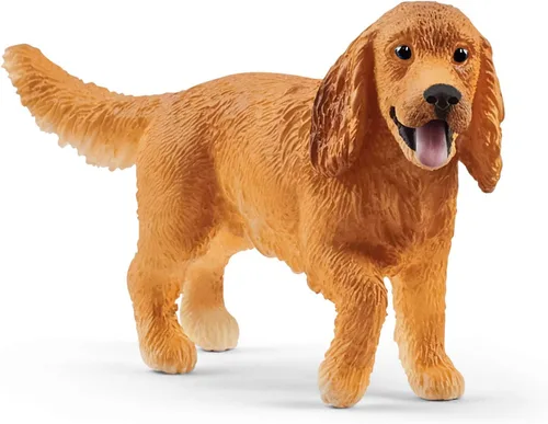 Vista 7 de Schleich Farm World - Figura de perro de juguete Bichon Frise - Juguetes de animales de granja para niños y niñas - Niños a partir de 3 años