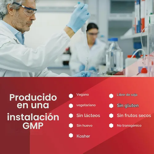 Vista 6 de PROTOCOL FOR LIFE BALANCE Niacina 500 mg, sin enrojecimiento, vitamina B3
