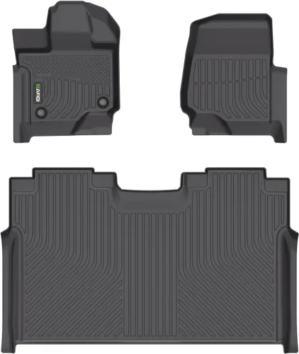Vista 9 de HAFIDI® Juego de alfombrillas y forro de carga para Kia EV9 2024 2025 2026 (no apto para sillas de relajación), protección para todo tipo de clima