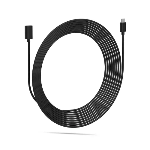 Vista 2 de Cable de extensión de 13 pies para Blink Solar Panel, negro