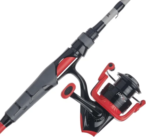 Vista 13 de Abu Garcia Max X Combo de carrete giratorio y caña de pescar