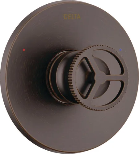 Vista 14 de Delta Faucet Trinsic Kit de moldura de válvula de ducha para sistemas de ducha dorados y grifos de ducha dorados, reemplazo de mango de ducha Delta