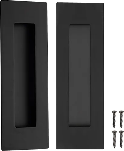 Vista 16 de CozyTower Tiradores empotrados de 4.72 pulgadas para puerta de armario, armario de cocina, manija de puerta corrediza pequeña, herrajes Acero