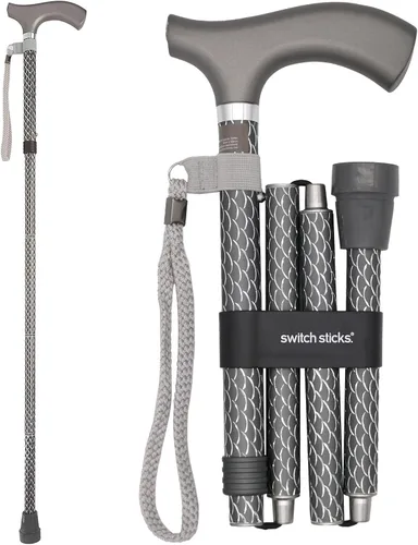 Vista 14 de Bastón plegable para caminar Switch Sticks para mujeres y hombres