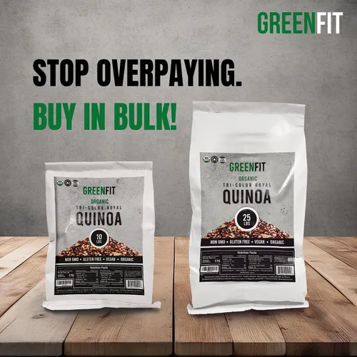 Vista 2 de OA QUINOA Now Greenfit Quinua Tricolor Orgánica Royal (5 Lb)
