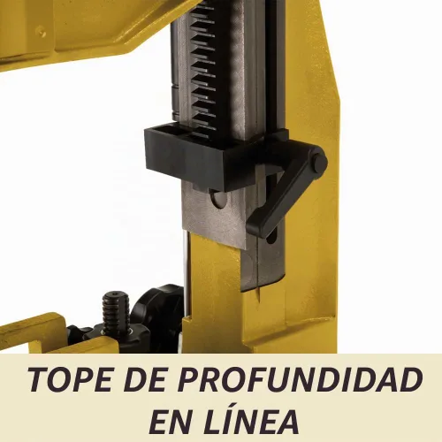 Vista 5 de Powermatic Mortajadora de sobremesa, cincel de 3/4", carrera de 5-1/2", 115/230V 1Ph (modelo PM701)