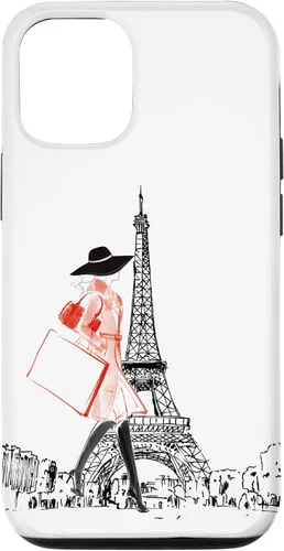 Vista 28 de Vintage Paris Woman - Funda de la Torre Eiffel para iPhone 17
