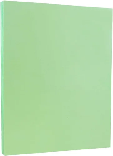 Vista 22 de JAM PAPER Vellum Bristol Cartulina de 65 lb - 8.5 x 11 Coverstock - 147 gsm - Azul - 50 Hojas/Paquete