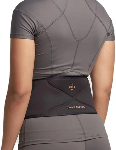 Vista 3 de Tommie Copper Soporte de espalda cómodo para mujer, ajustable, absorbe el sudor, espalda transpirable y soporte de compresión muscular para todos