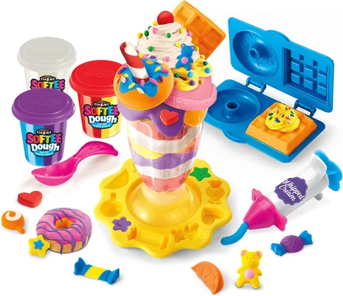 Vista 6 de Cra-Z-Art Softee Dough Crazy Shakes - Juego de batido para modelar, juguete para niños a partir de 3 años
