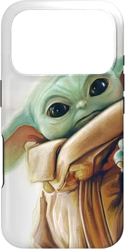 Vista 30 de Star Wars The Mandalorian Grogu - Carcasa blanca para iPhone 17