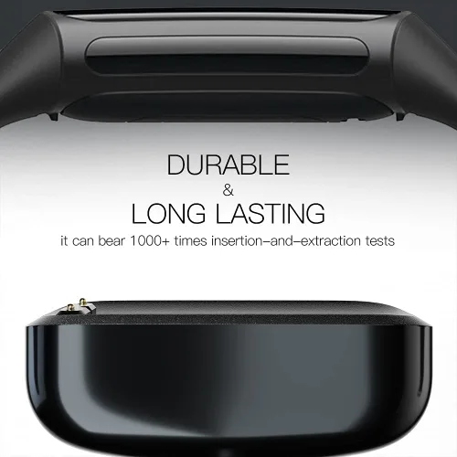 Vista 4 de TUCANA Compatible con cable de carga Fitbit Charge 6/Charge5/Luxe, soporte de carga USB de repuesto para Charge 6, Charge 5, Luxe, 3.3 pies