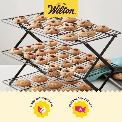 Vista 3 de Wilton Estante de refrigeración plegable de 3 niveles