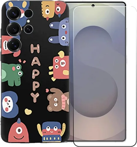 Vista 20 de OYLLM10 - Funda de TPU para Echoamo C25 Ultra + HD de vidrio templado, carcasa de silicona para parachoques trasero, 9 dureza, antiarañazos