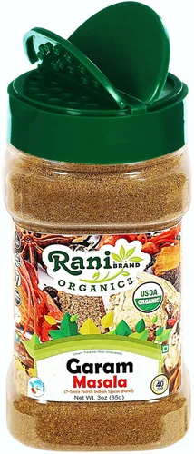 Vista 7 de Rani Organic Garam Masala (mezcla de 7 especias de especias del norte de la India) 85g (3oz) Frasco PET ~ Completamente natural Sin sal Vegano