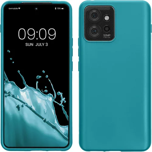 Vista 12 de kwmobile Funda compatible con Motorola ThinkPhone - Funda protectora de silicona TPU suave y delgada, color negro mate