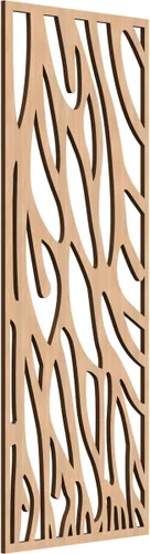 Vista 155 de 9 3/8"W x 24 3/8"H x 1/4"T Bristol Decorativos Paneles de Pared de Madera Calado, Cereza