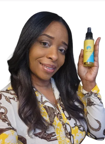 Vista 5 de TIANA'S CREATIONS Elixir de seda con semilla de uva y girasol, protector de calor, prensa de seda, reductor de frizz y puntas abiertas, brillo