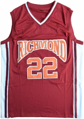Vista 2 de Camiseta de baloncesto vintage #22 Cruz para hombre cosida