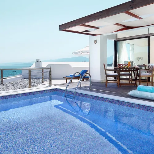 Vista 6 de 10 azulejos de mosaico cuadrado de mármol para baños y paredes exteriores, piscinas, etc.
