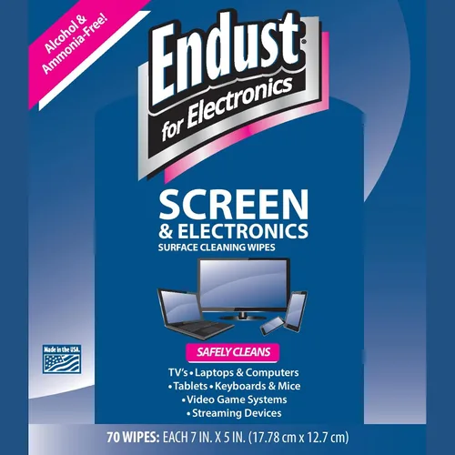 Vista 3 de Endust Spray limpiador de pantalla electrónico, gel de limpieza antiestático electrónico y bomba de polvo en aerosol multisuperficie, para tabletas