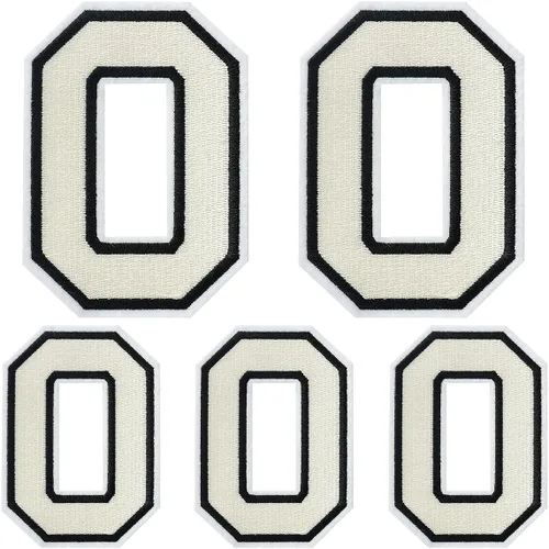 Vista 82 de Parches de letras para planchar, 5 piezas de letras individuales bordadas completas para ropa, vestido, sombrero, jeans, accesorios de bricolaje