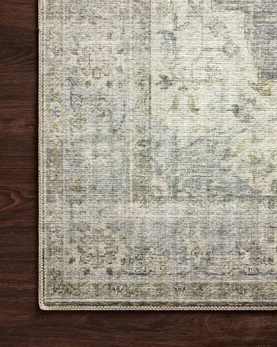 Vista 7 de Loloi II Colección Skye SKY-12 - Alfombra de área, 5'-0" x 7'-6", carbón/paloma